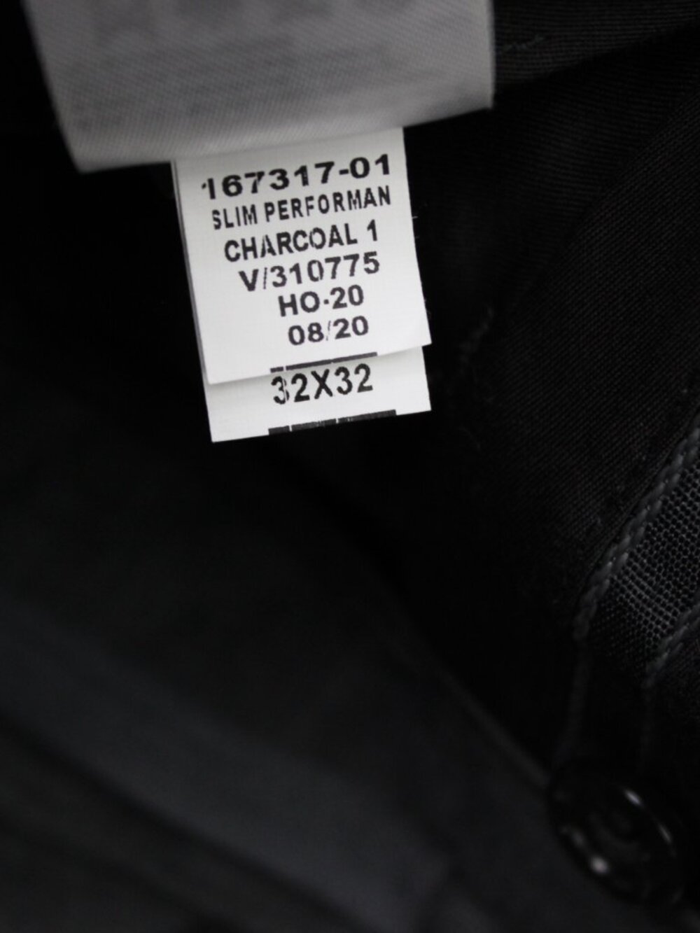 Banana Republic Pants Men 32x32 Charcoal Gray Marzotto Wool Slim Fit Performance - Picture 12 of 13